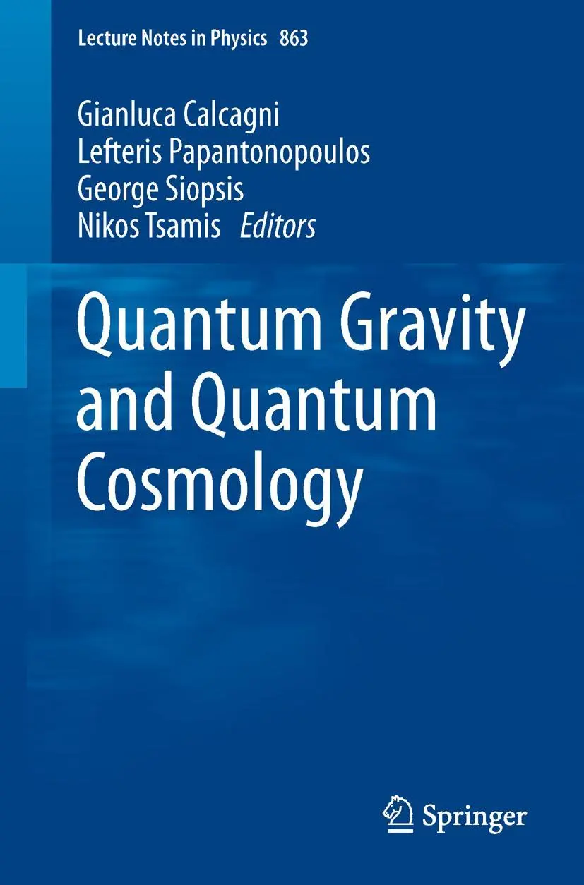 Cover: 9783642330353 | Quantum Gravity and Quantum Cosmology | Gianluca Calcagni (u. a.)