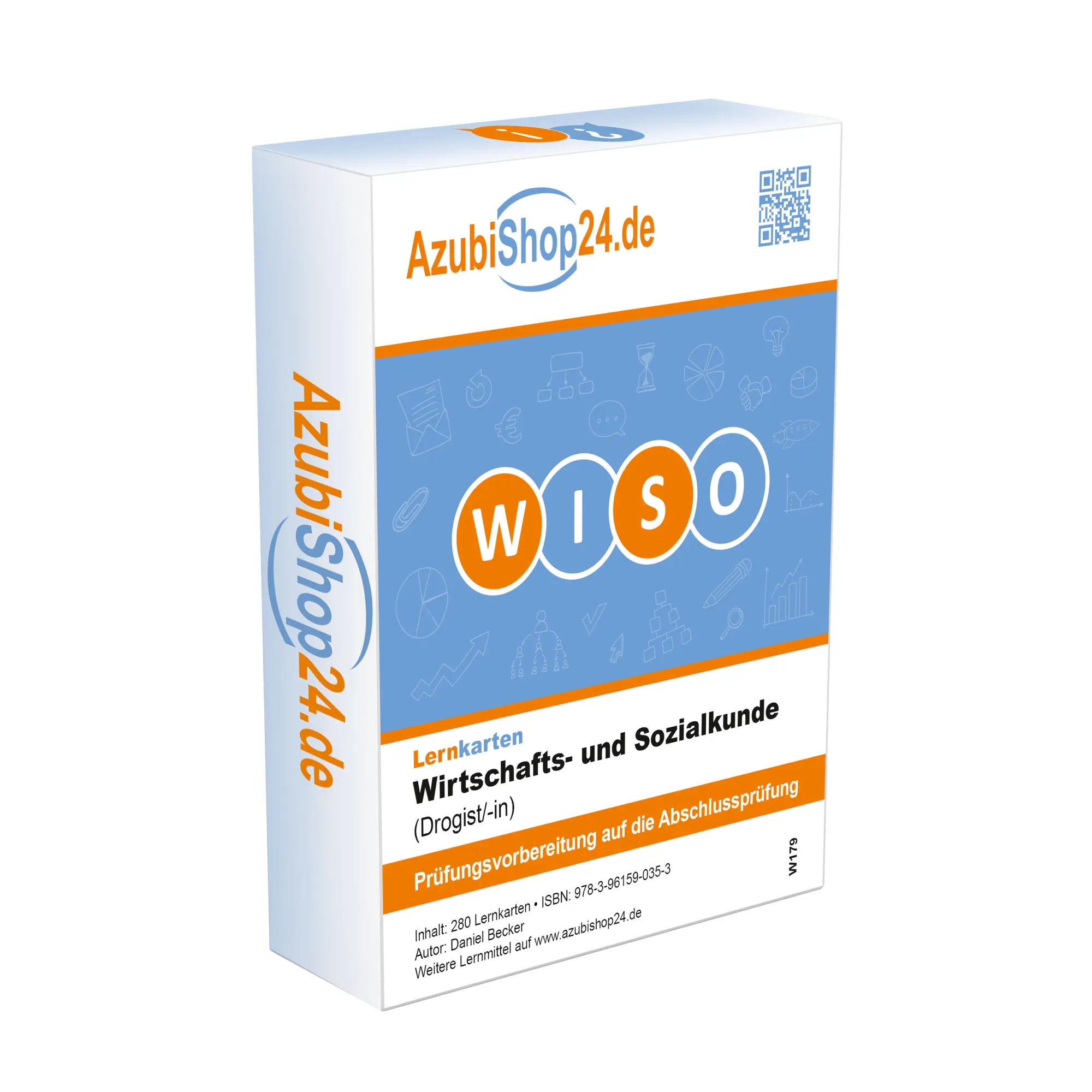 Cover: 9783961590353 | AzubiShop24.de Lernkarten Wirtschafts- und Sozialkunde (Drogist/-in)