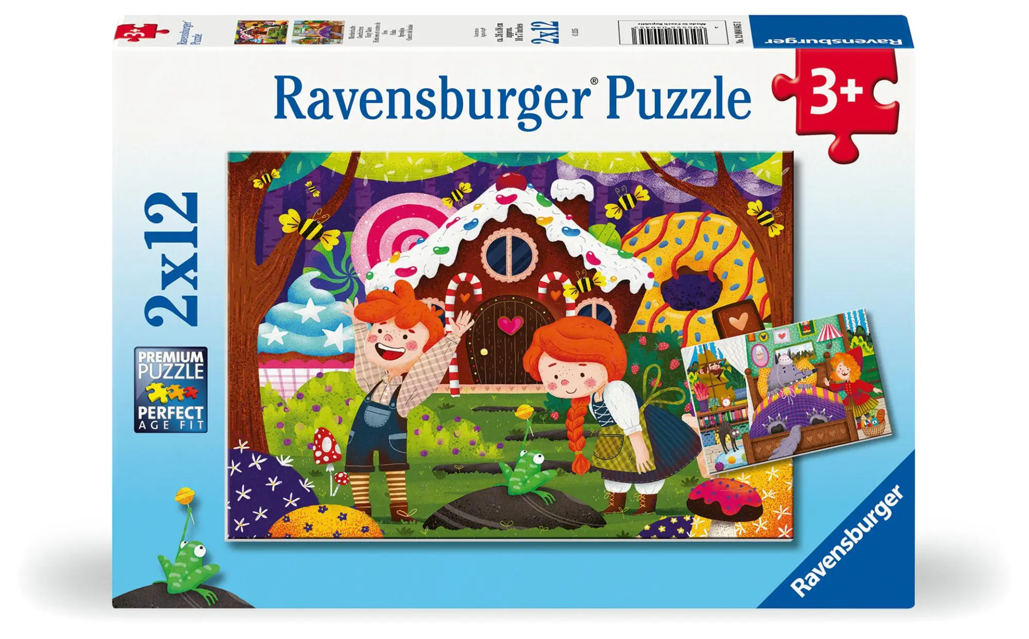 Cover: 4005555040453 | Kinderpuzzle 2x12 Teile - Märchenhafte Geschichten | Spiel | 12004045