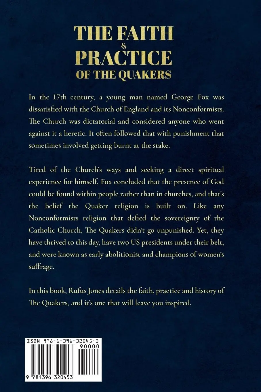 Rückseite: 9781396320453 | The Faith and Practice of the Quakers | Rufus Matthew Jones | Buch