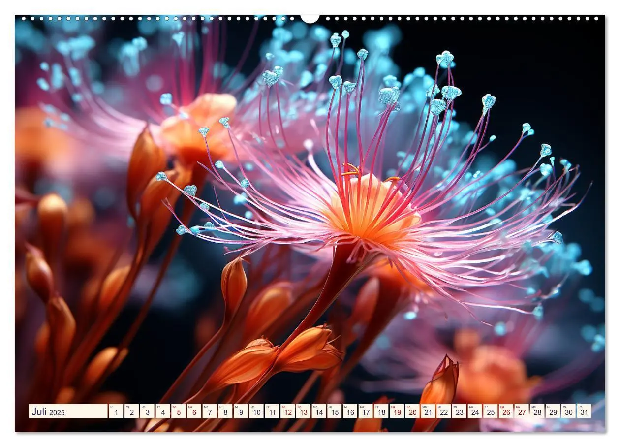 Bild: 9783383870453 | Wunderwelt Mikrokosmos (Wandkalender 2025 DIN A2 quer), CALVENDO...
