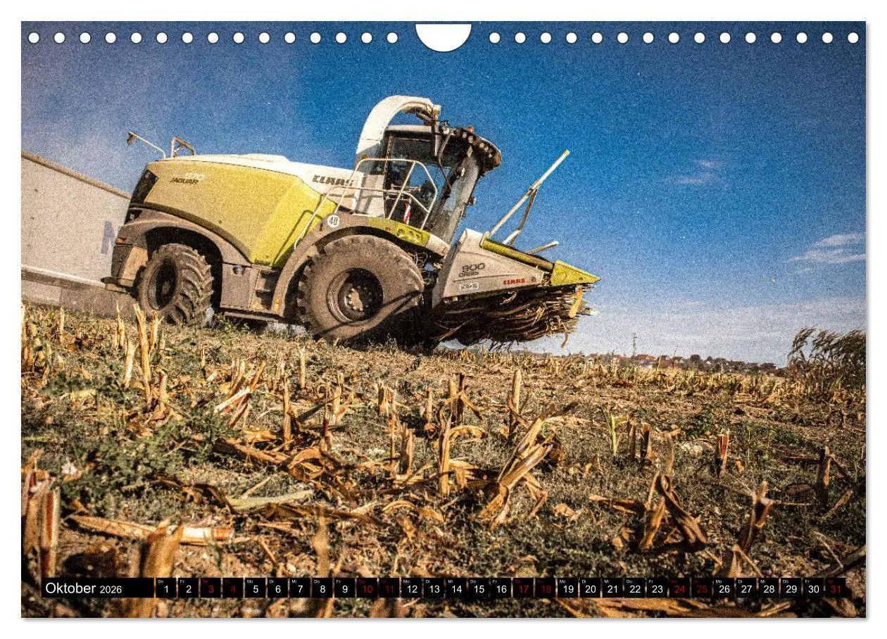Bild: 9783457360453 | Agrartechnik (Wandkalender 2026 DIN A4 quer), CALVENDO Monatskalender