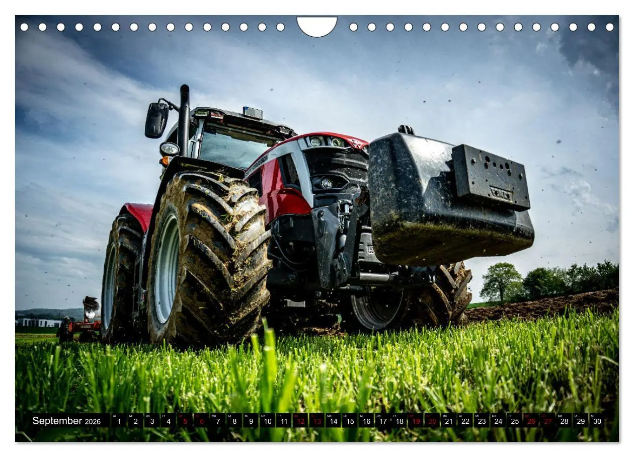 Bild: 9783457360453 | Agrartechnik (Wandkalender 2026 DIN A4 quer), CALVENDO Monatskalender