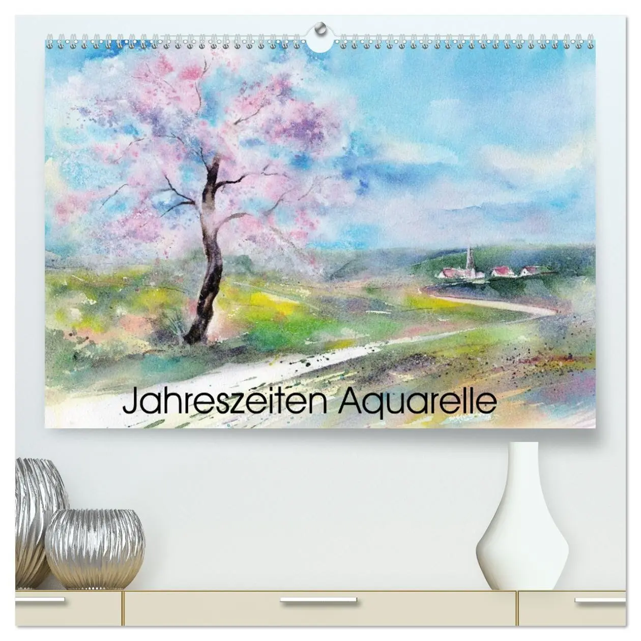 Cover: 9783516070453 | Jahreszeiten Aquarelle (hochwertiger Premium Wandkalender 2026 DIN...