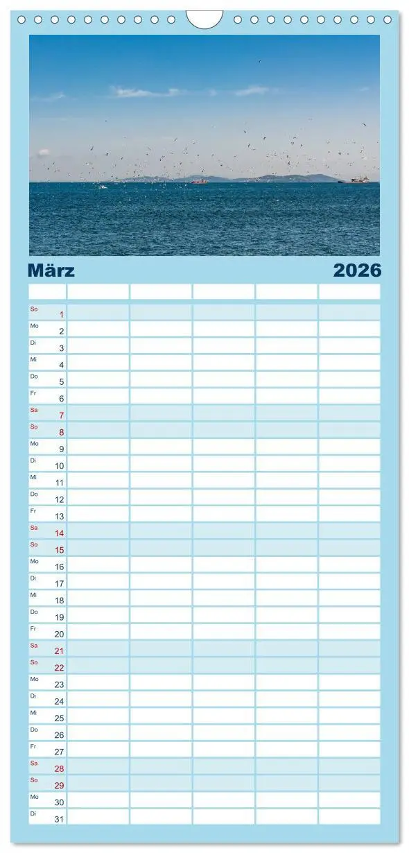 Bild: 9783516520453 | Familienplaner 2026 - Istanbul - Stadt am Bosporus mit 5 Spalten...