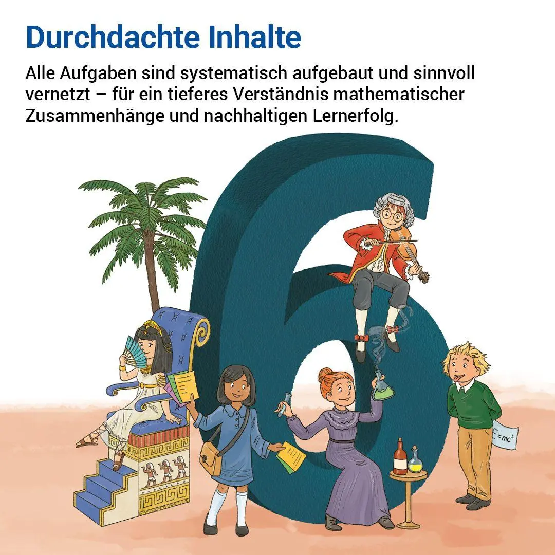 Bild: 9783619650453 | Das Übungsheft Mathematik 6 - Überarbeitete Neuauflage | Simon (u. a.)