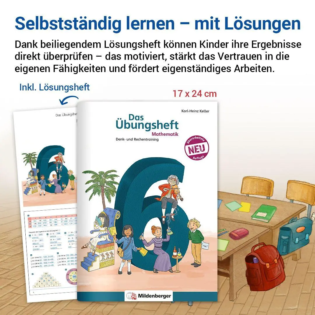 Bild: 9783619650453 | Das Übungsheft Mathematik 6 - Überarbeitete Neuauflage | Simon (u. a.)