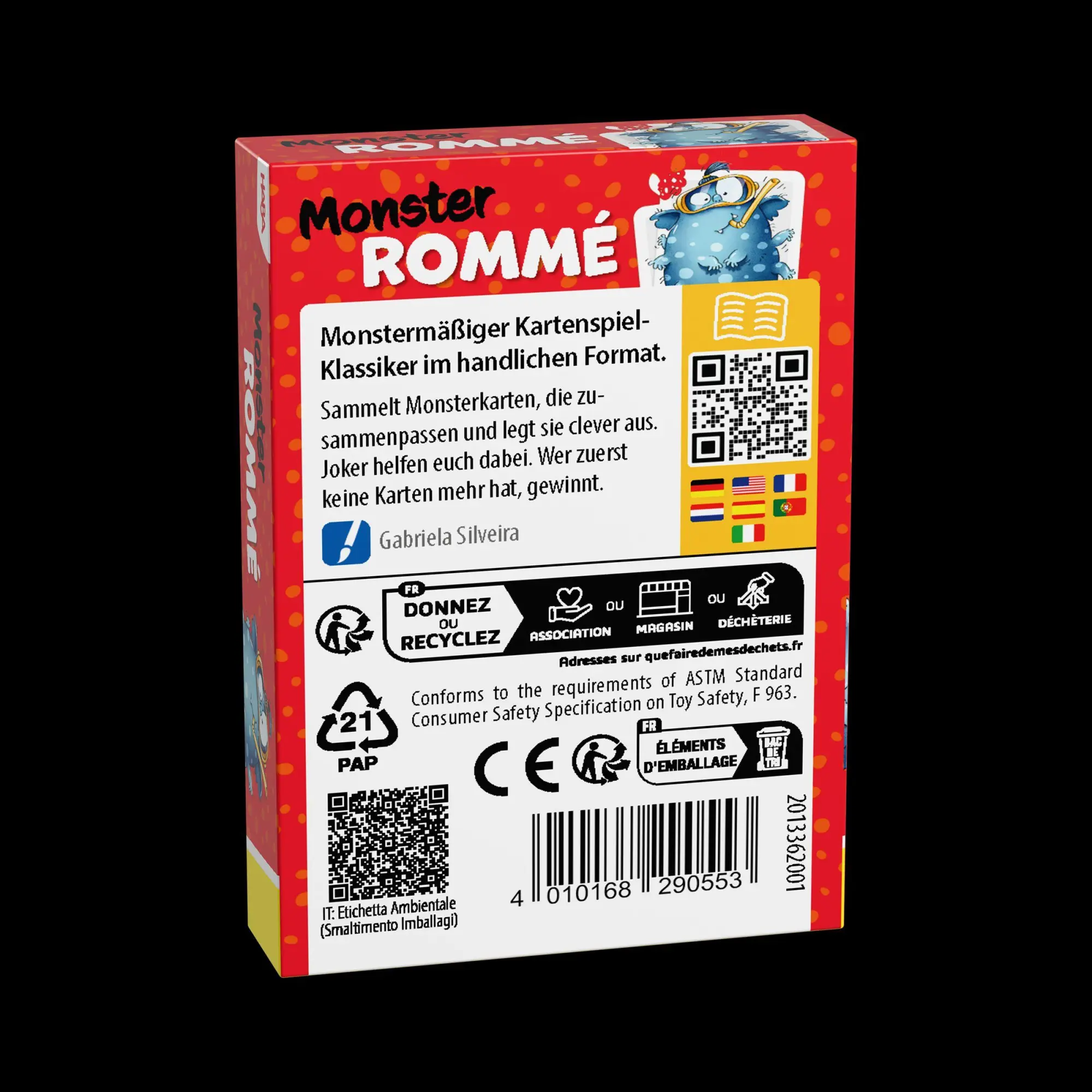 Bild: 4010168290553 | Monster Rommé | Spiel | Deutsch | 2026 | HABA Sales GmbH &amp; Co.KG