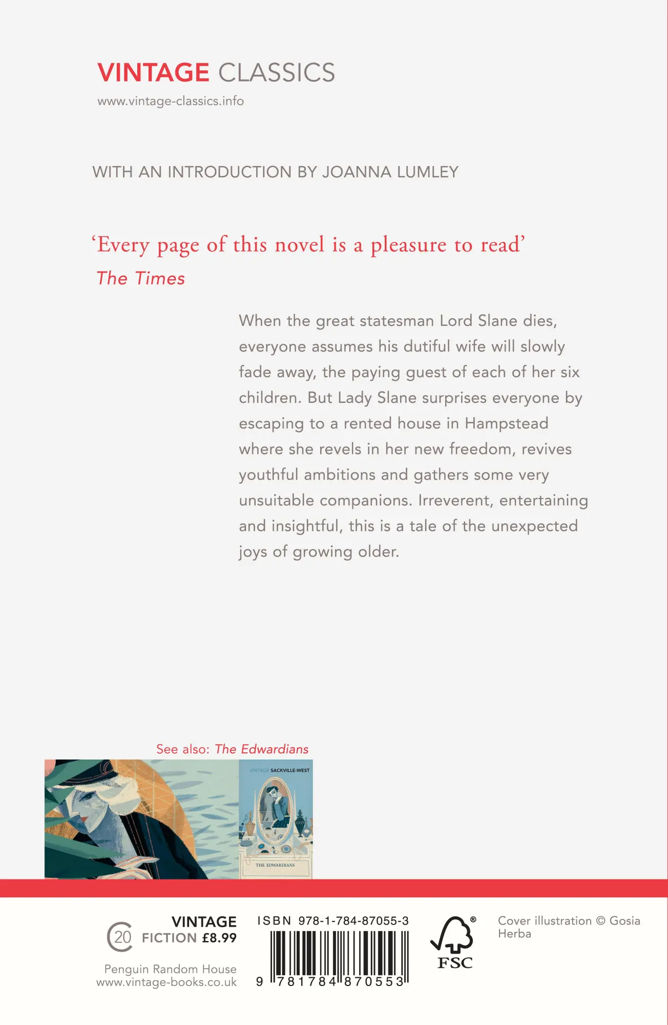 Rückseite: 9781784870553 | All Passion Spent | Vita Sackville-West | Taschenbuch | Englisch