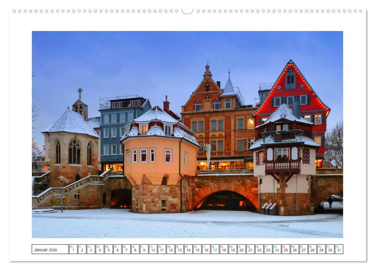 Bild: 9783457590553 | Stimmungsvolles Esslingen (hochwertiger Premium Wandkalender 2026...