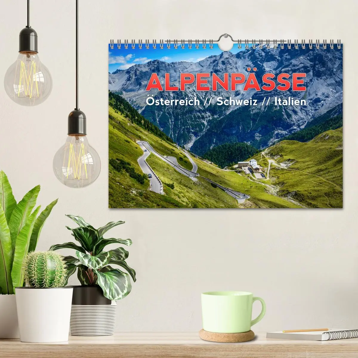 Bild: 9783457730553 | ALPENPÄSSE Österreich - Schweiz - Italien (Wandkalender 2026 DIN A4...