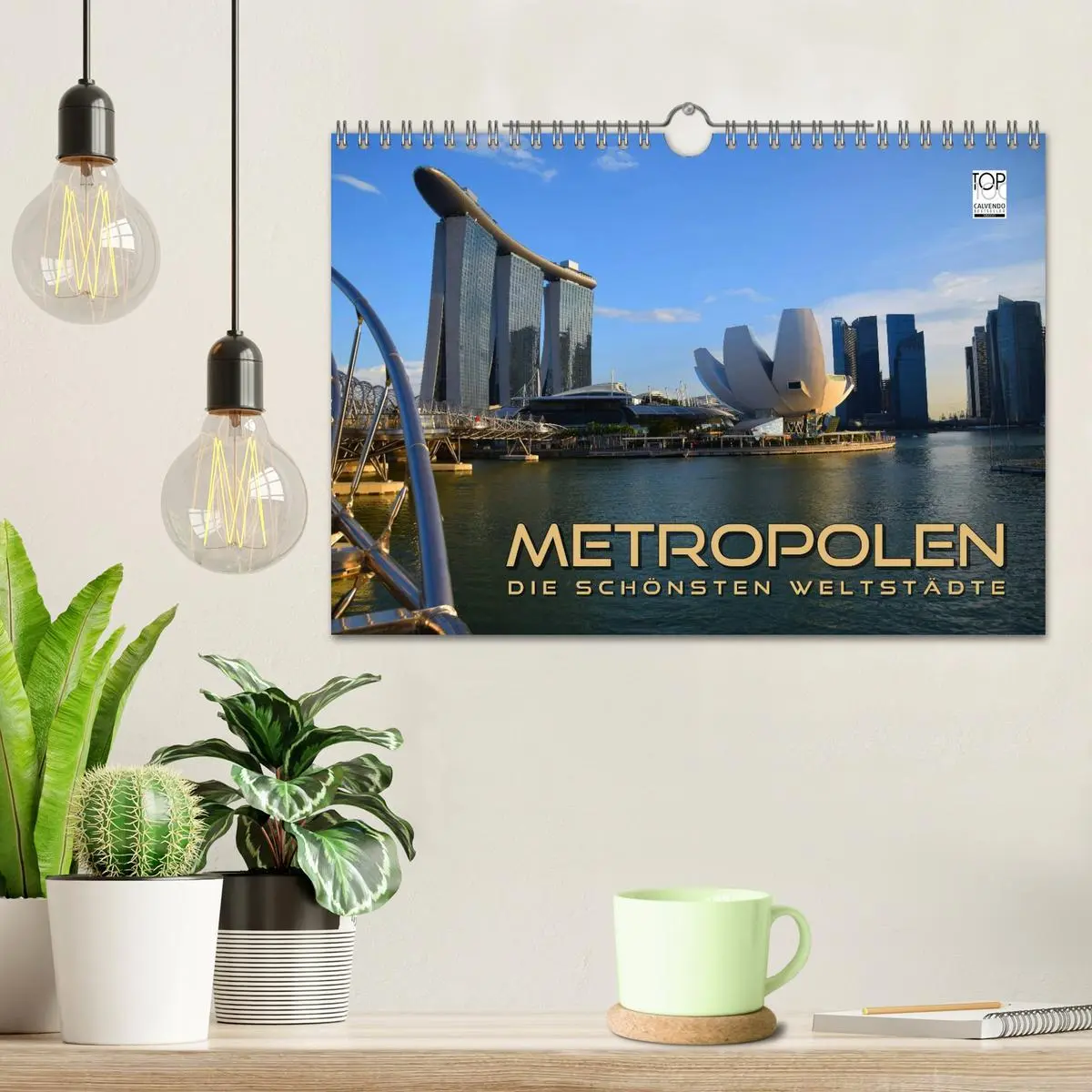 Bild: 9783457970553 | METROPOLEN - die schönsten Weltstädte (Wandkalender 2026 DIN A4...