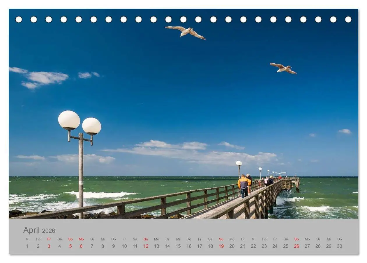 Bild: 9783516130553 | Ostsee, Fischland-Darß (Tischkalender 2026 DIN A5 quer), CALVENDO...