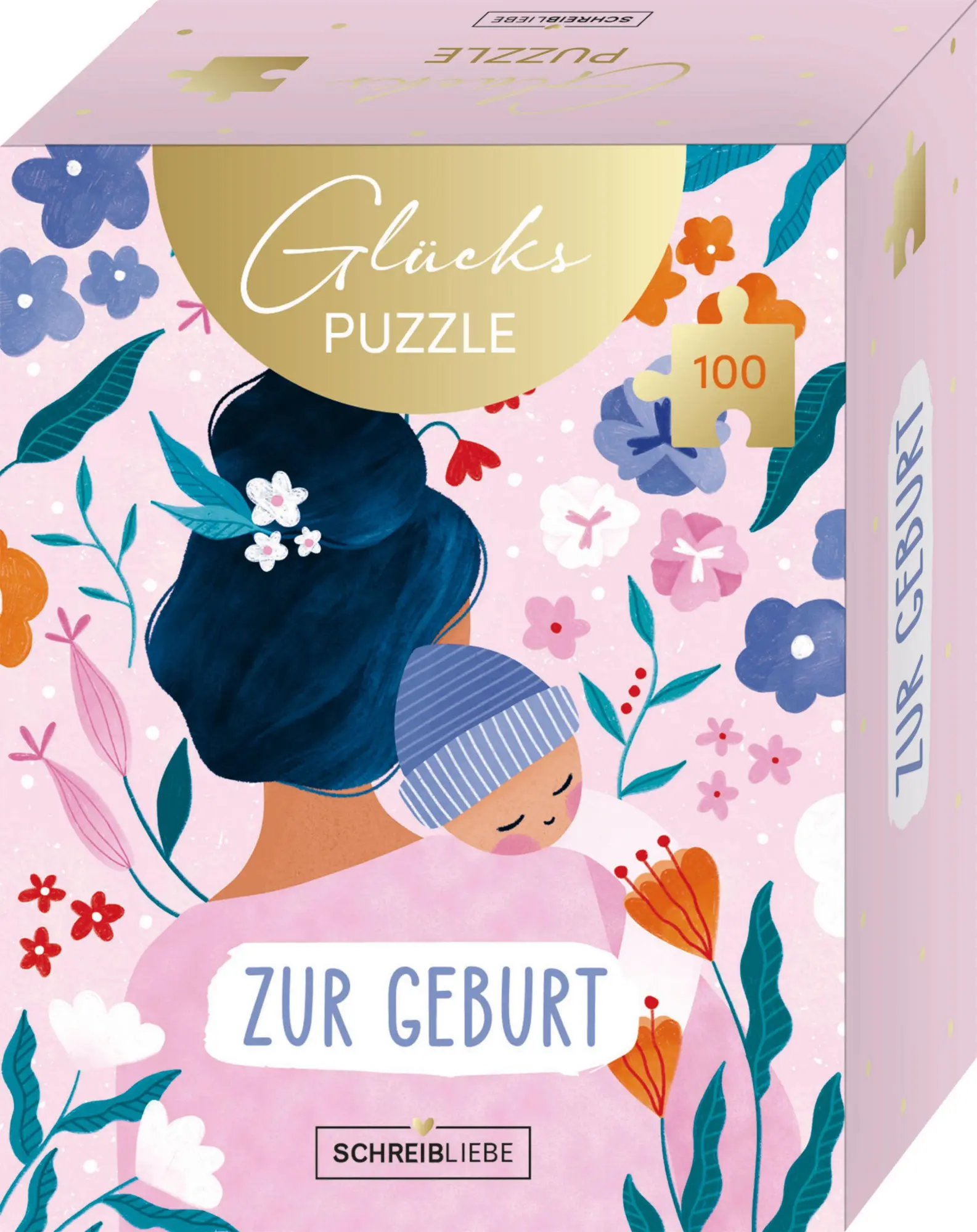 Cover: 9783731890553 | Glückspuzzle-Zur Geburt | Verlag Korsch | Puzzle | 100 S. | Deutsch