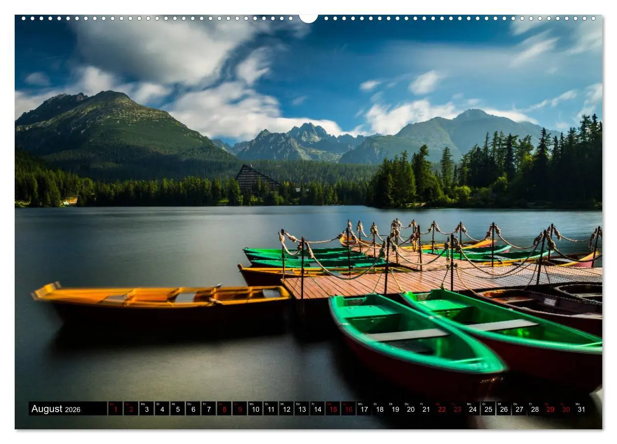 Bild: 9783457890653 | Tatra. Polen und Slowakei (Wandkalender 2026 DIN A2 quer), CALVENDO...