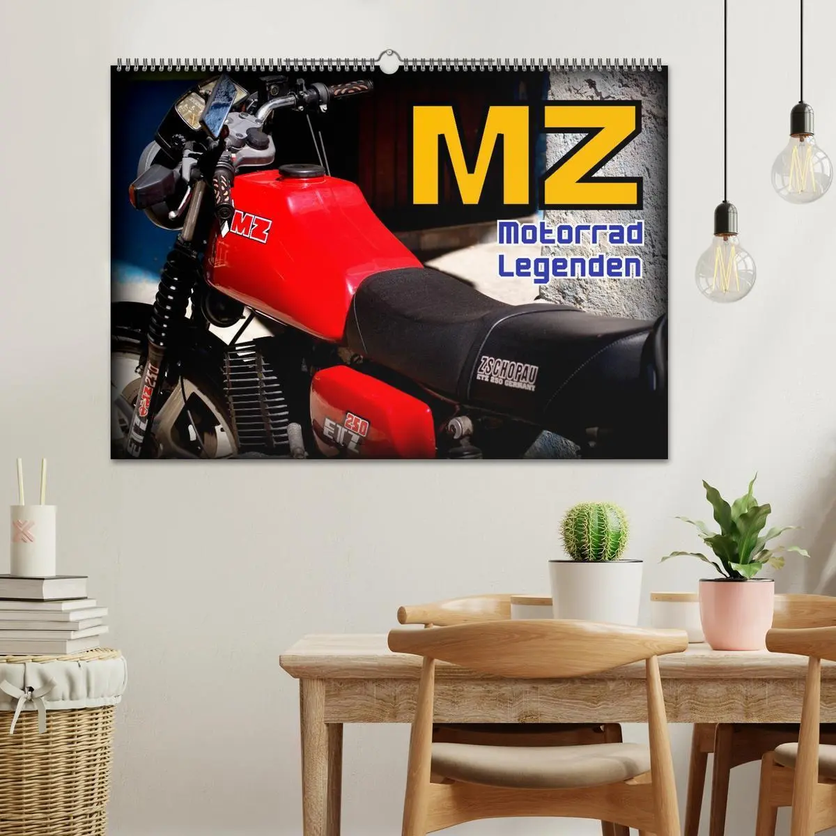Bild: 9783457960653 | Motorrad-Legenden - MZ (Wandkalender 2026 DIN A2 quer), CALVENDO...