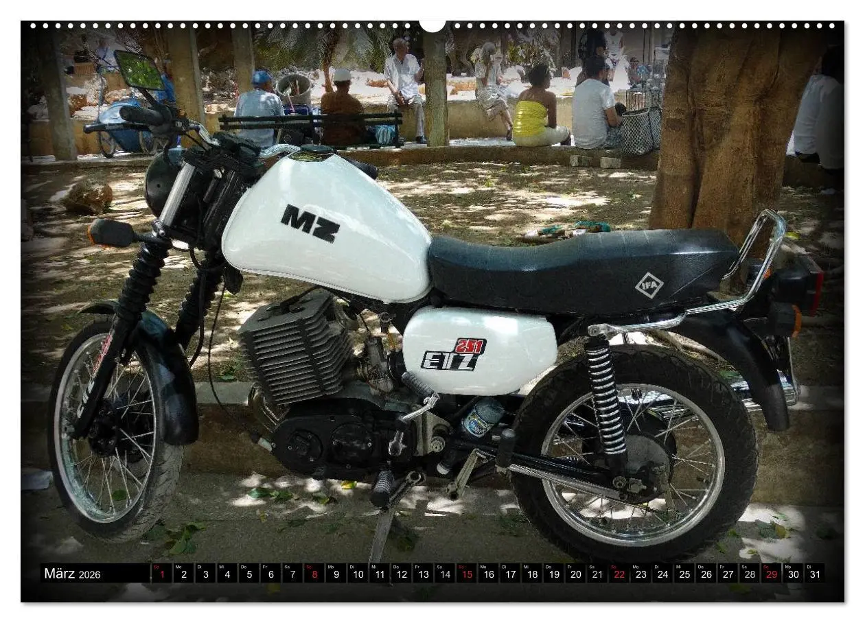 Bild: 9783457960653 | Motorrad-Legenden - MZ (Wandkalender 2026 DIN A2 quer), CALVENDO...