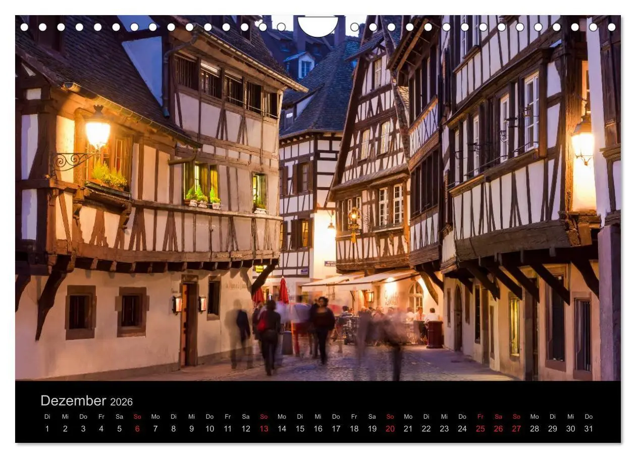 Bild: 9783516050653 | Straßburg Impressionen (Wandkalender 2026 DIN A4 quer), CALVENDO...
