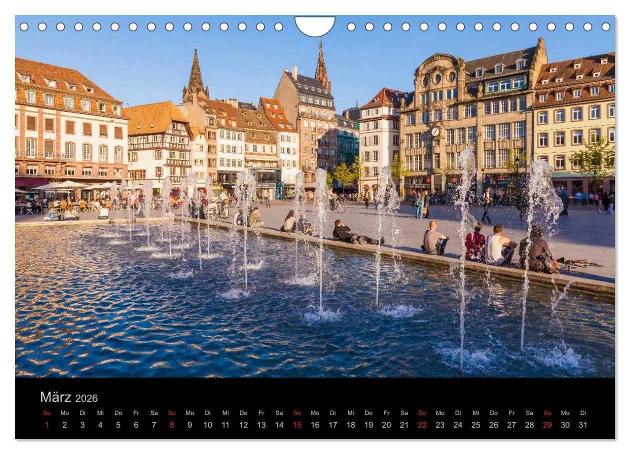 Bild: 9783516050653 | Straßburg Impressionen (Wandkalender 2026 DIN A4 quer), CALVENDO...