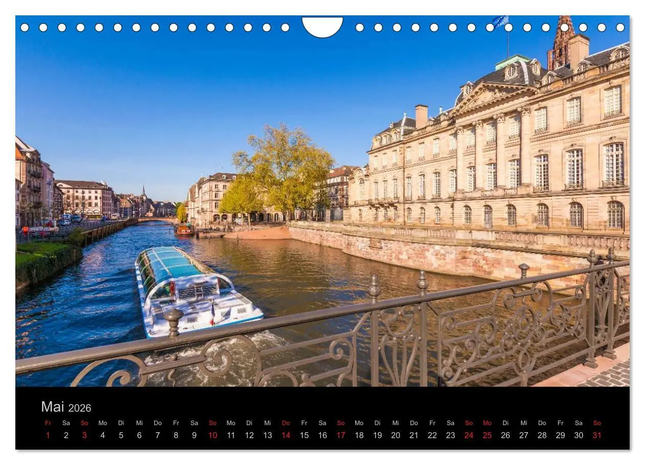 Bild: 9783516050653 | Straßburg Impressionen (Wandkalender 2026 DIN A4 quer), CALVENDO...