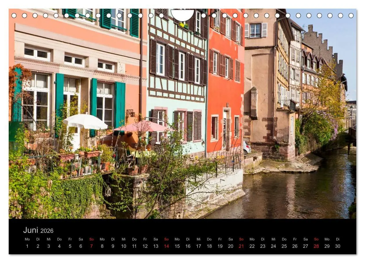 Bild: 9783516050653 | Straßburg Impressionen (Wandkalender 2026 DIN A4 quer), CALVENDO...