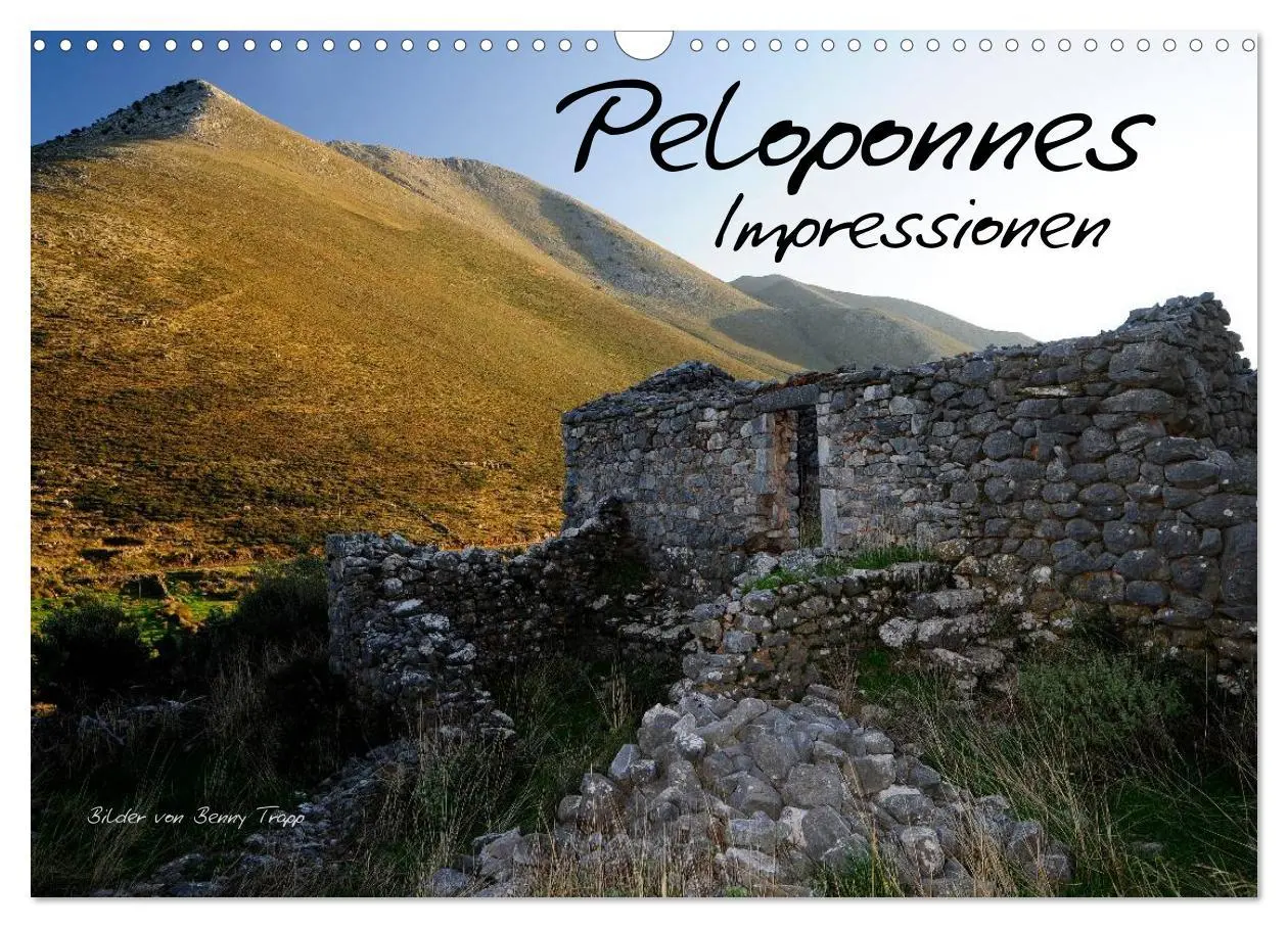 Cover: 9783516120653 | Peloponnes Impressionen / 2026 (Wandkalender 2026 DIN A3 quer),...