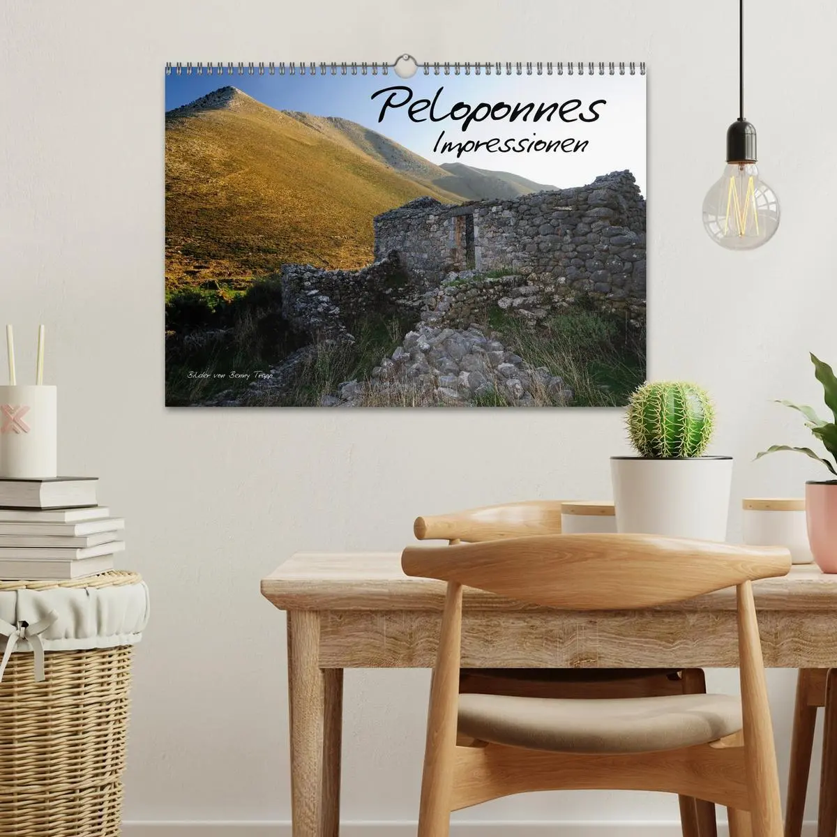 Bild: 9783516120653 | Peloponnes Impressionen / 2026 (Wandkalender 2026 DIN A3 quer),...