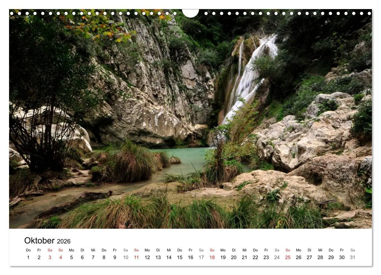 Bild: 9783516120653 | Peloponnes Impressionen / 2026 (Wandkalender 2026 DIN A3 quer),...