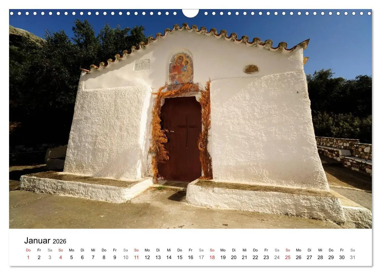 Bild: 9783516120653 | Peloponnes Impressionen / 2026 (Wandkalender 2026 DIN A3 quer),...