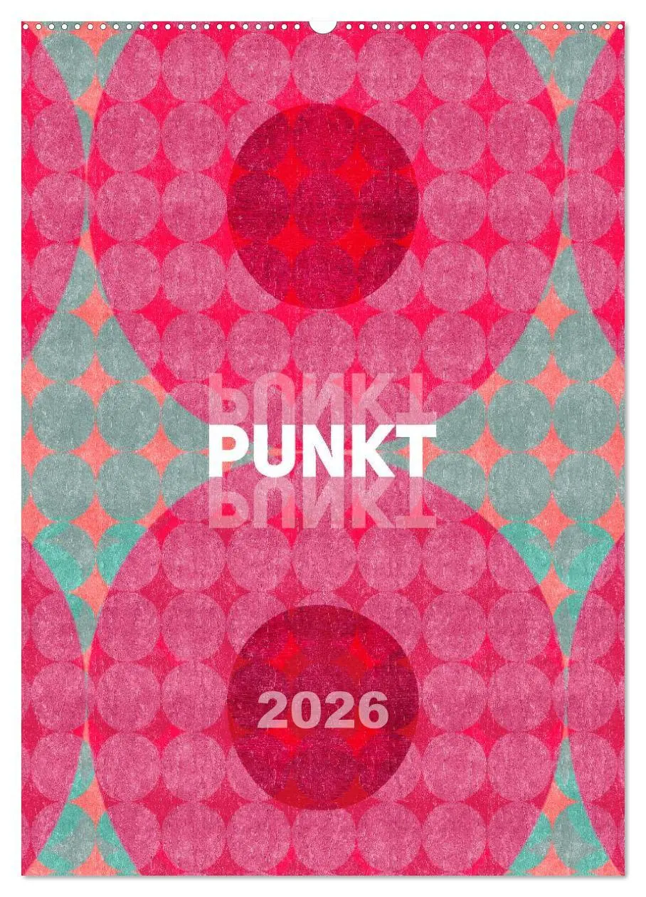 Cover: 9783516430653 | Punkt Punkt Punkt (Wandkalender 2026 DIN A2 hoch), CALVENDO...