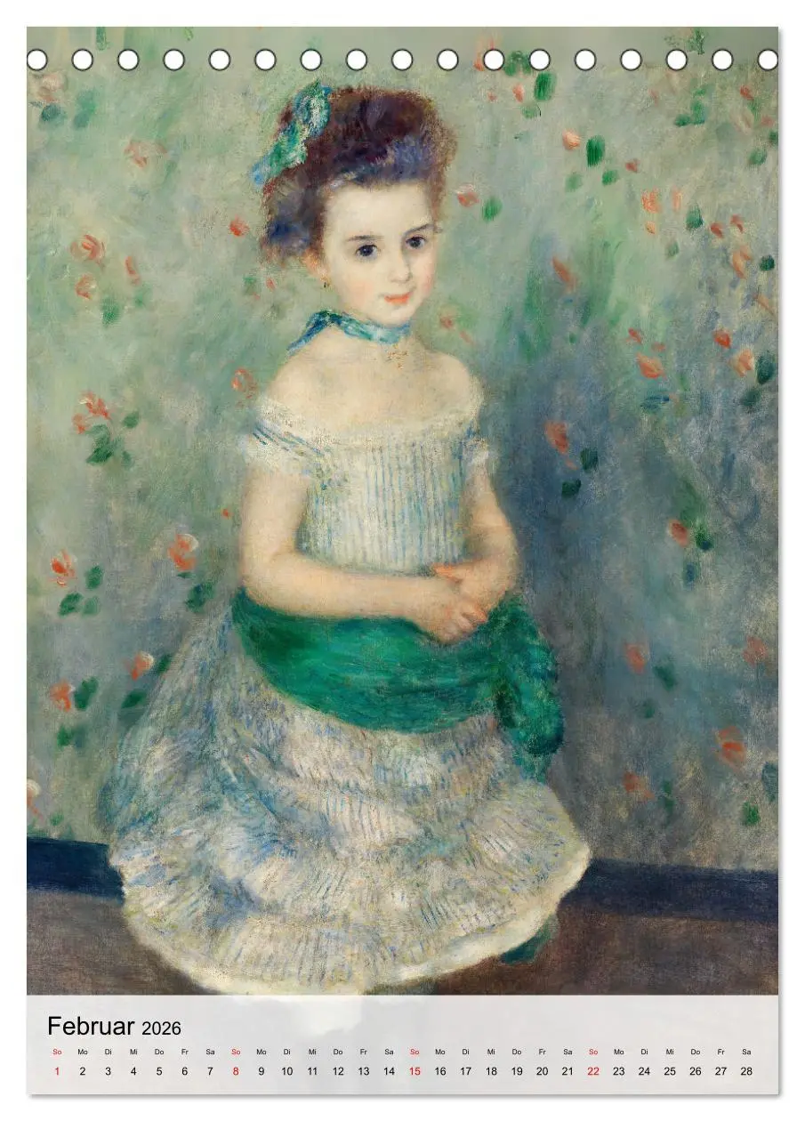 Bild: 9783516500653 | Die kleinen Musen des Monsieur Renoir (Tischkalender 2026 DIN A5...