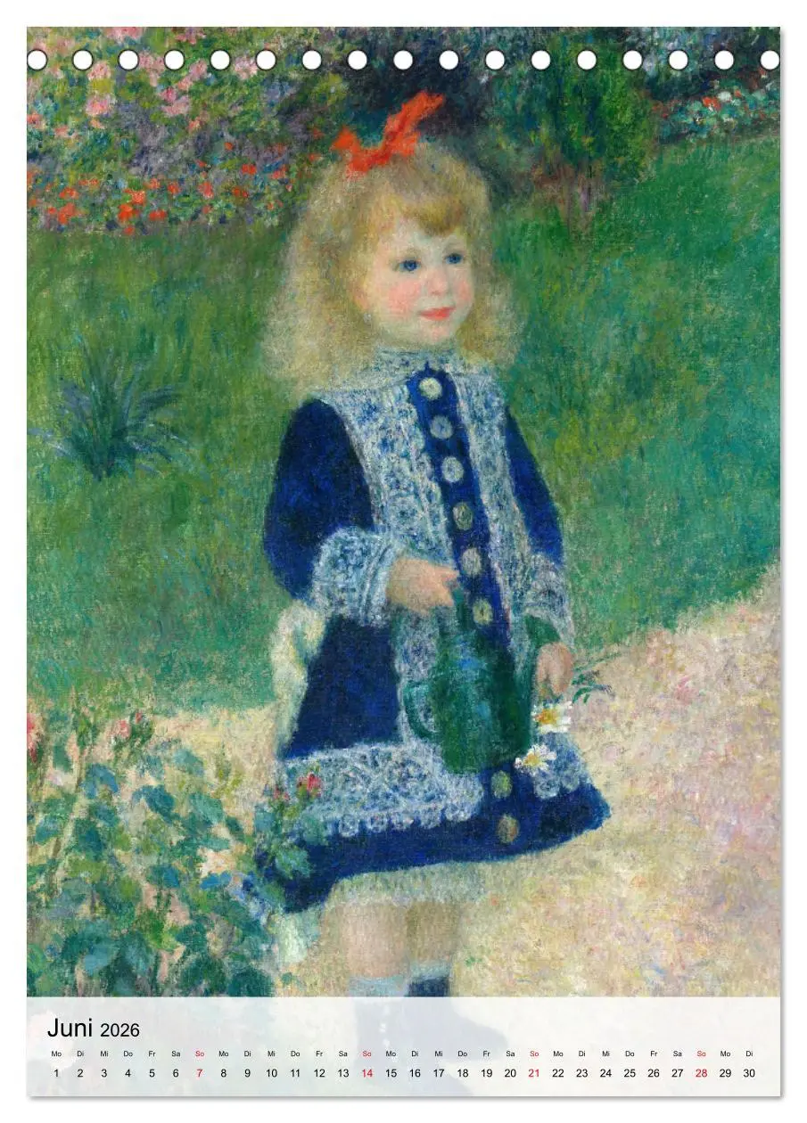 Bild: 9783516500653 | Die kleinen Musen des Monsieur Renoir (Tischkalender 2026 DIN A5...
