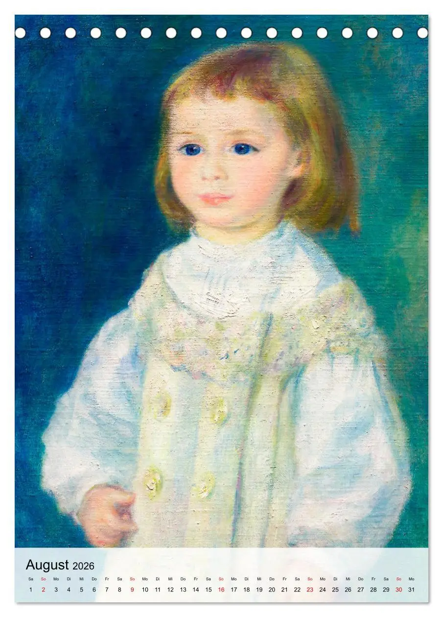 Bild: 9783516500653 | Die kleinen Musen des Monsieur Renoir (Tischkalender 2026 DIN A5...