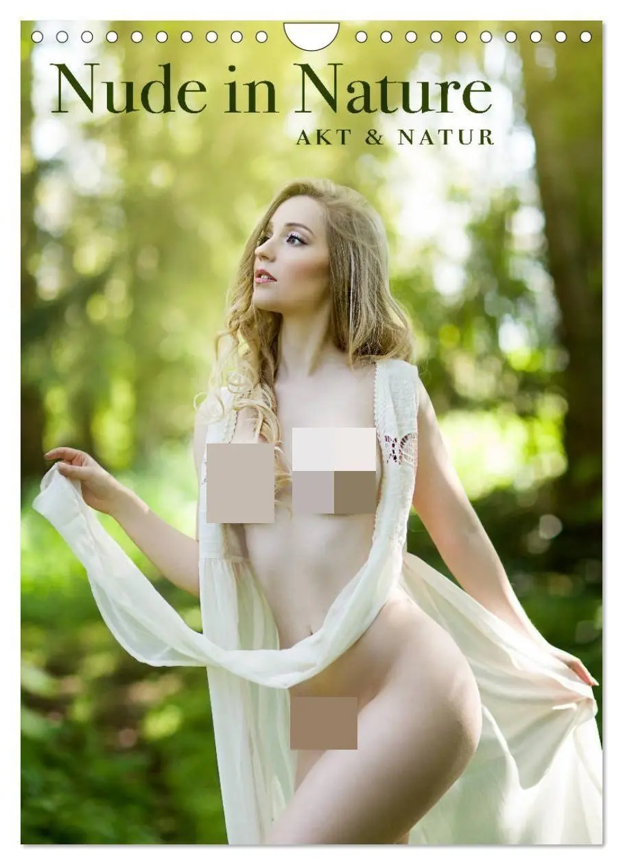 Cover: 9783569760653 | Nude in Nature - Akt und Natur (Wandkalender 2027 DIN A4 hoch),...
