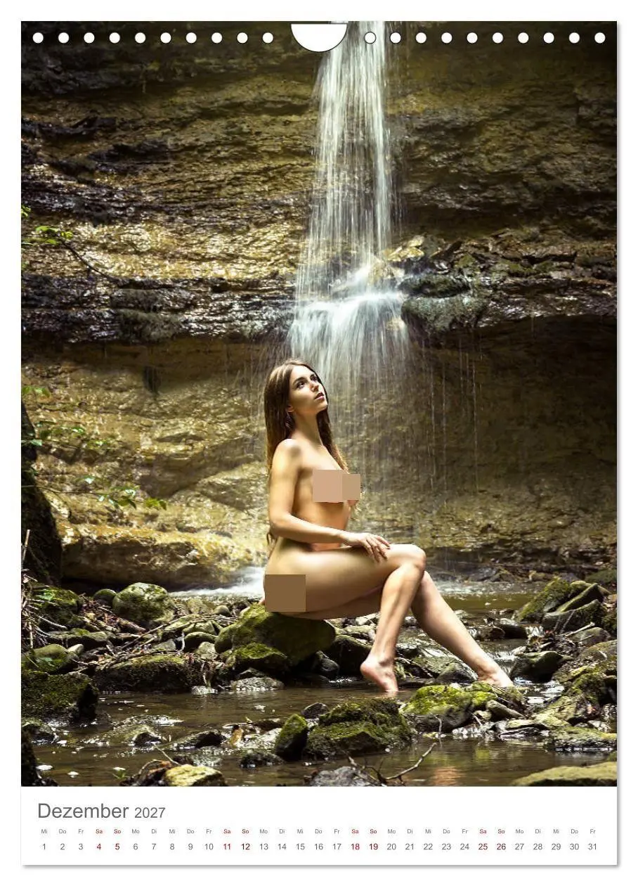 Bild: 9783569760653 | Nude in Nature - Akt und Natur (Wandkalender 2027 DIN A4 hoch),...