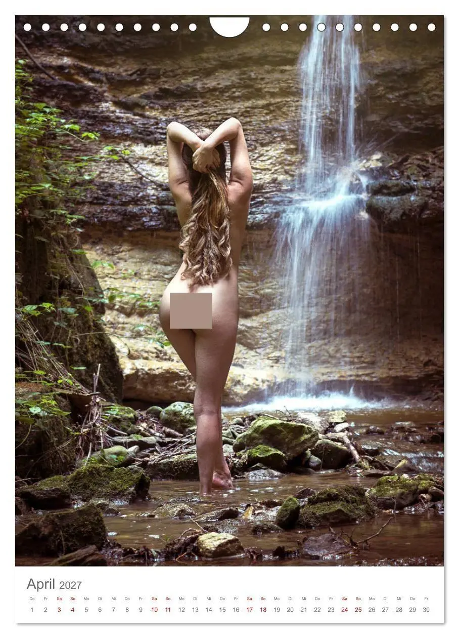 Bild: 9783569760653 | Nude in Nature - Akt und Natur (Wandkalender 2027 DIN A4 hoch),...