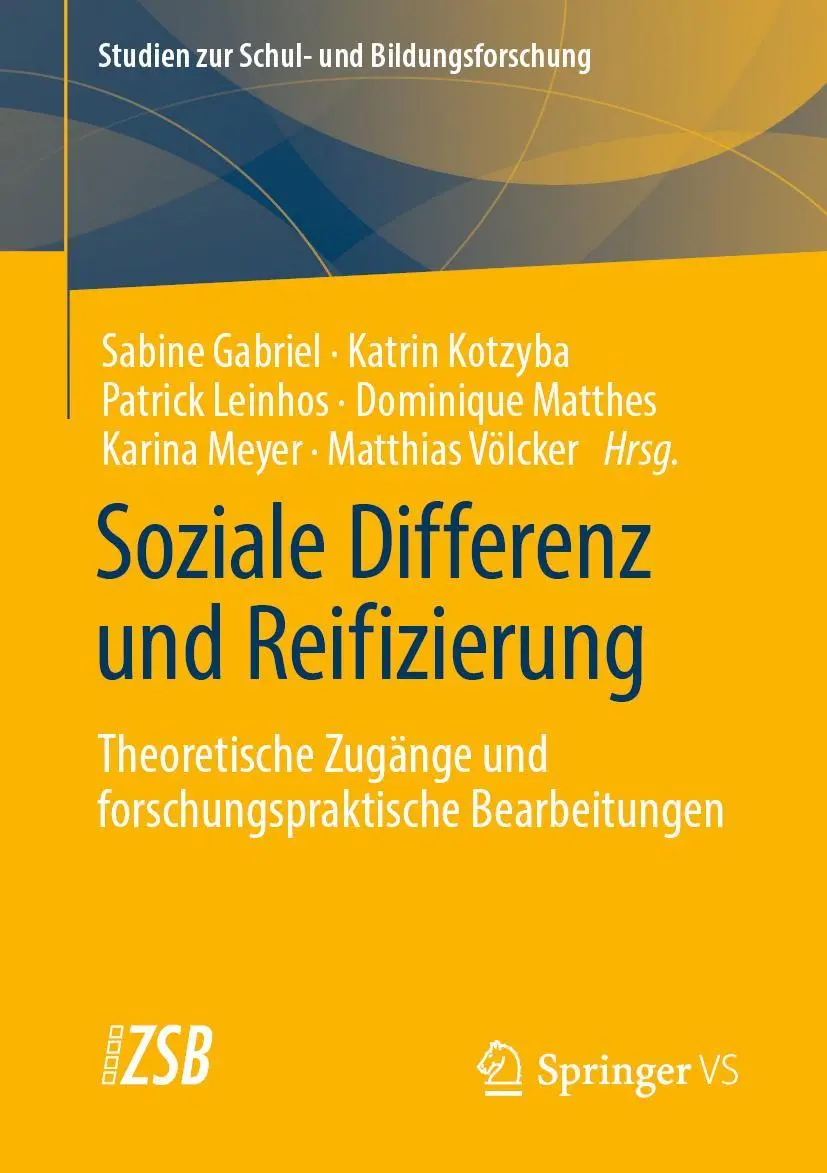Cover: 9783658310653 | Soziale Differenz und Reifizierung | Sabine Gabriel (u. a.) | Buch | x