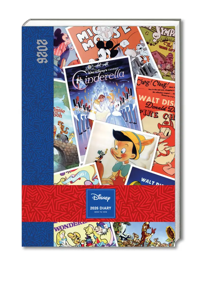 Cover: 9783803530653 | Disney Vintage Posters - A5-Tischkalender 2026 | Kalender | 128 S.