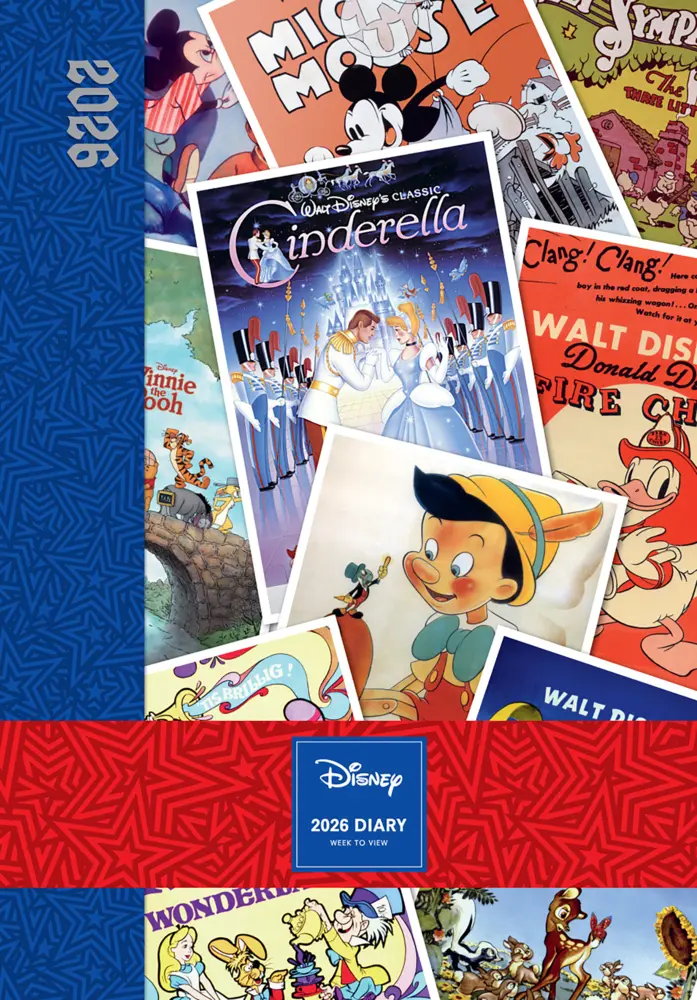 Bild: 9783803530653 | Disney Vintage Posters - A5-Tischkalender 2026 | Kalender | 128 S.
