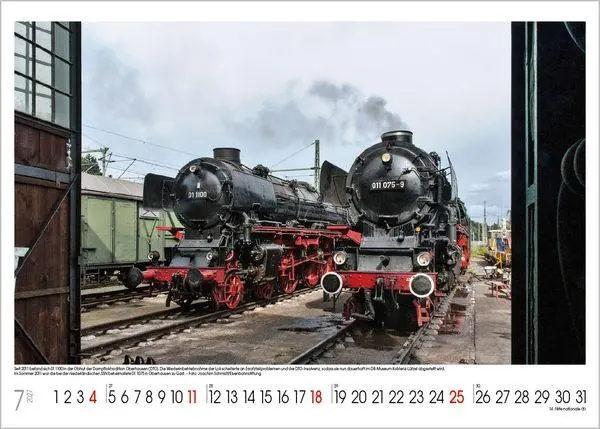 Bild: 9783819300653 | Faszinierende Eisenbahnen 2027 | Verlag Korsch | Kalender | 13 S.