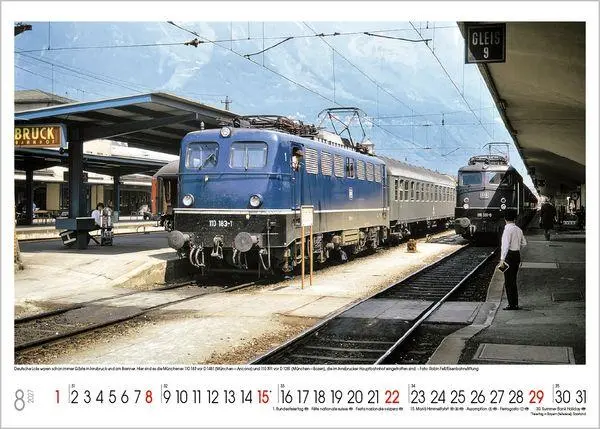 Bild: 9783819300653 | Faszinierende Eisenbahnen 2027 | Verlag Korsch | Kalender | 13 S.