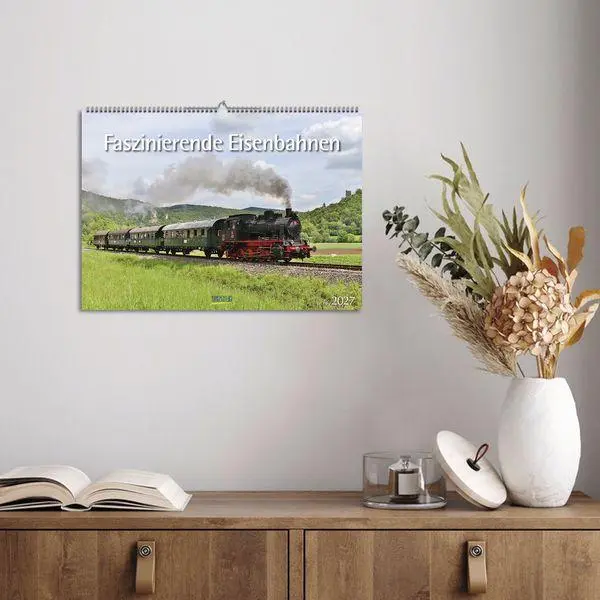Bild: 9783819300653 | Faszinierende Eisenbahnen 2027 | Verlag Korsch | Kalender | 13 S.