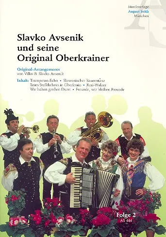 Cover: 9790500190653 | Slavko Avsenik und seine Original Oberkrainer Band 2 für Gesang,...