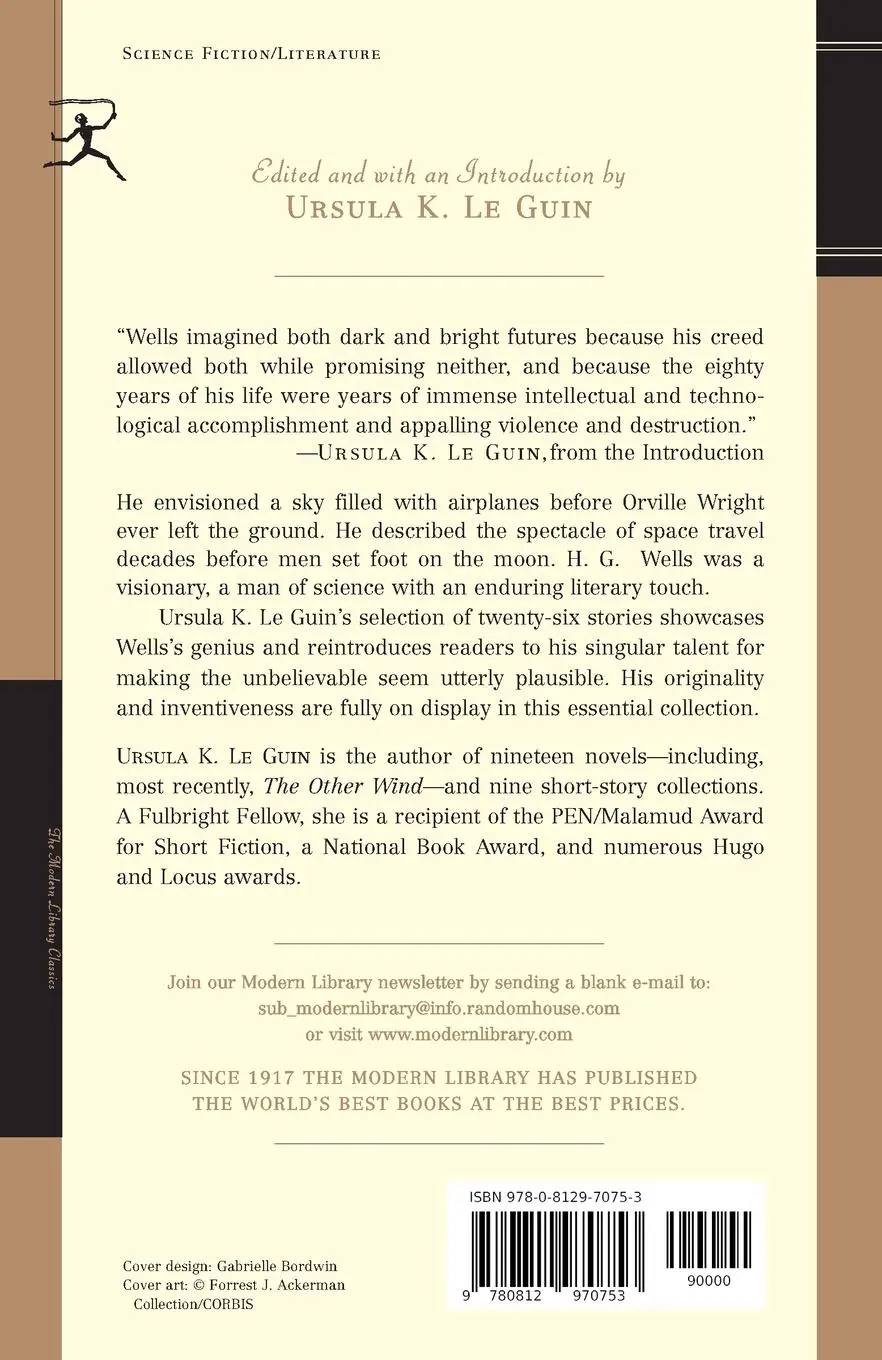 Rückseite: 9780812970753 | Selected Stories of H. G. Wells | H. G. Wells | Taschenbuch | Englisch