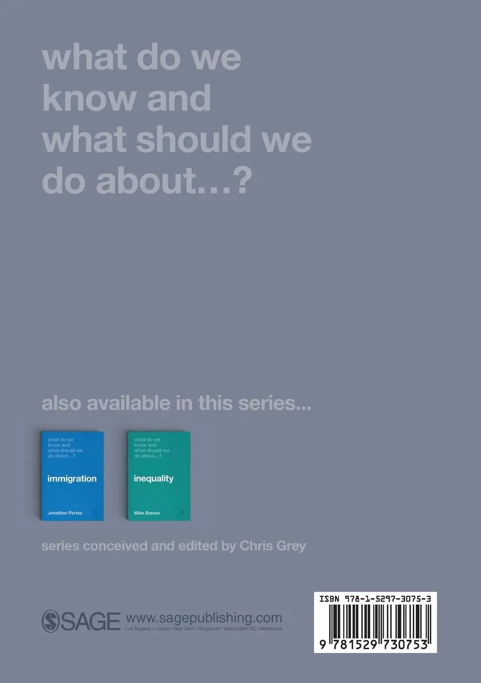 Rückseite: 9781529730753 | What Do We Know and What Should We Do About Slavery? | Davidson | Buch