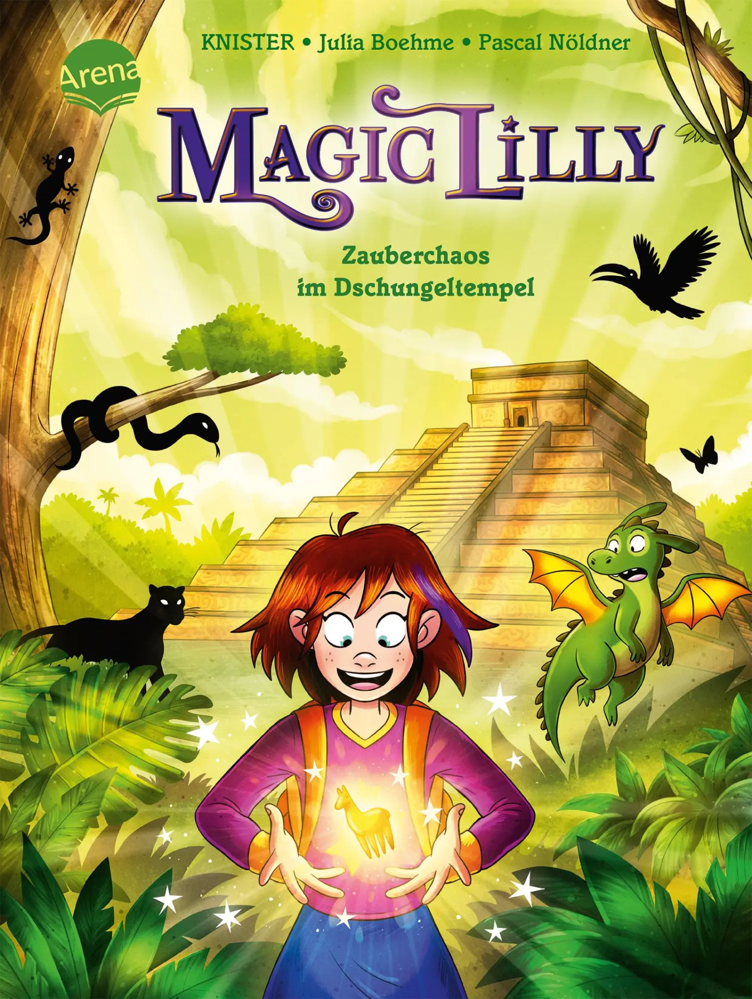 Cover: 9783401720753 | "Magic Lilly" (3). Zauberchaos im Dschungeltempel | Boehme (u. a.)