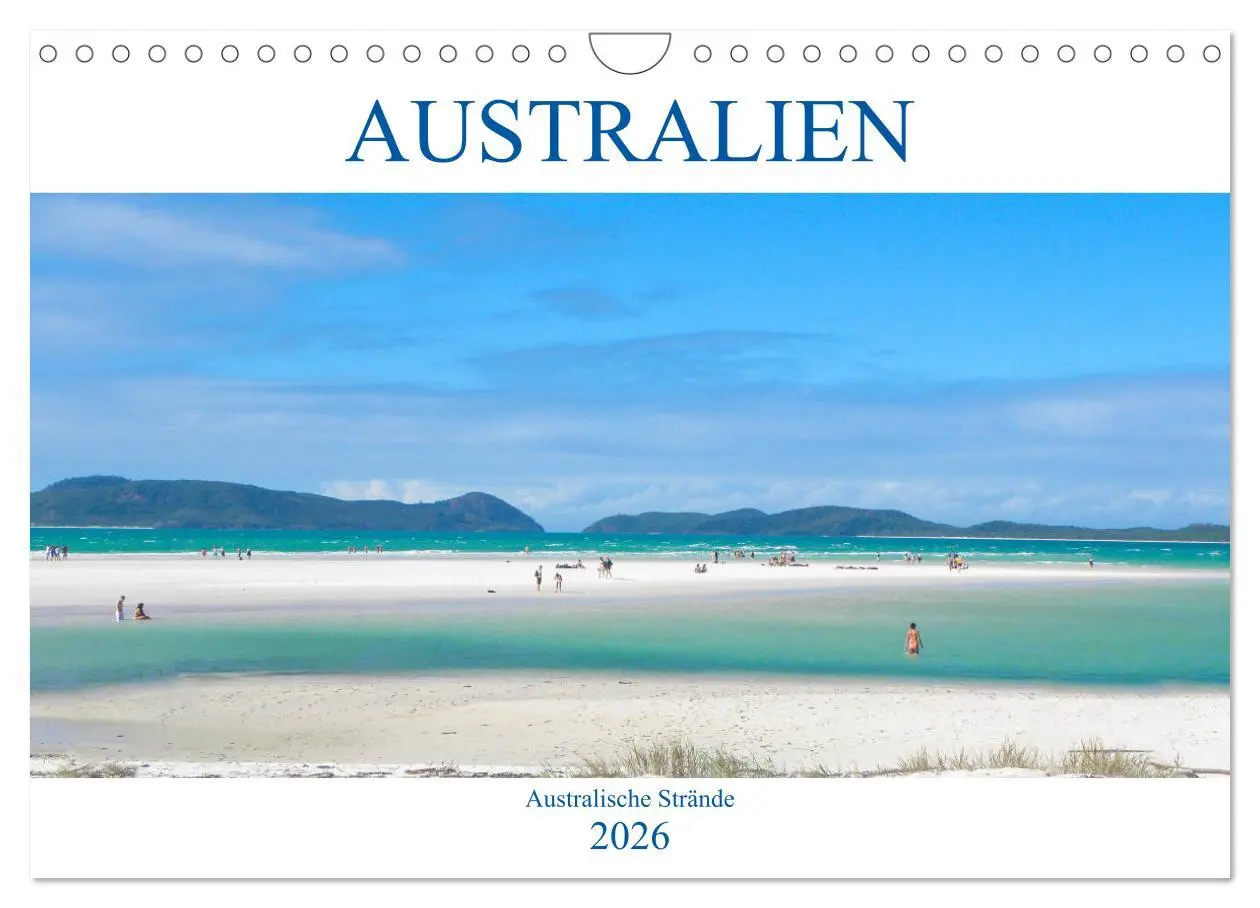 Cover: 9783457710753 | Australien - Australische Strände (Wandkalender 2026 DIN A4 quer),...