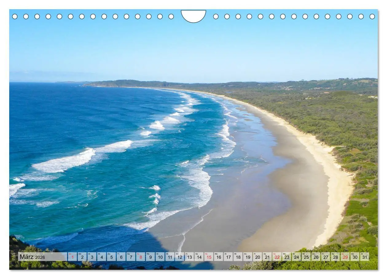 Bild: 9783457710753 | Australien - Australische Strände (Wandkalender 2026 DIN A4 quer),...