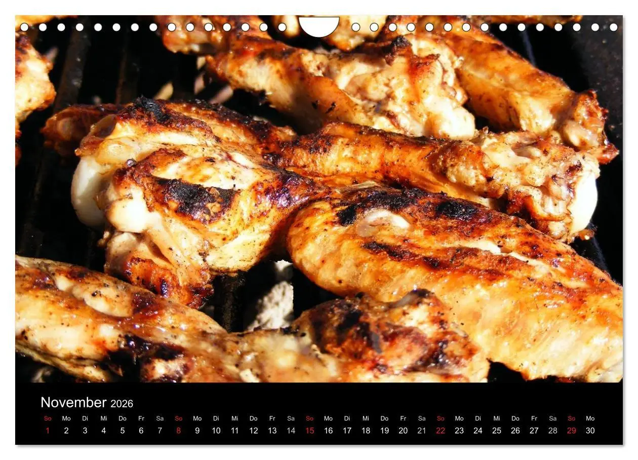 Bild: 9783516110753 | BBQ Lecker Grillen (Wandkalender 2026 DIN A4 quer), CALVENDO...