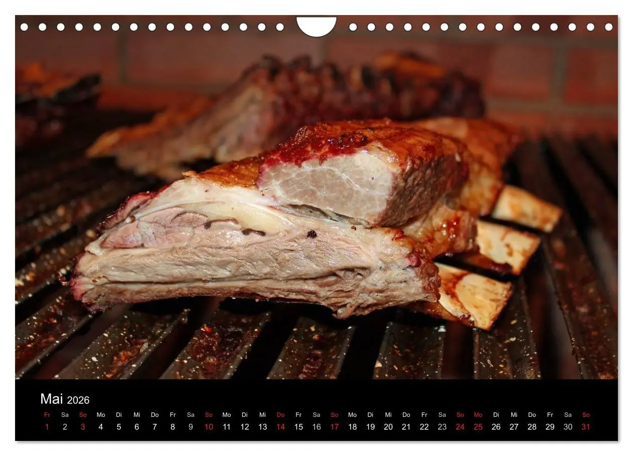 Bild: 9783516110753 | BBQ Lecker Grillen (Wandkalender 2026 DIN A4 quer), CALVENDO...
